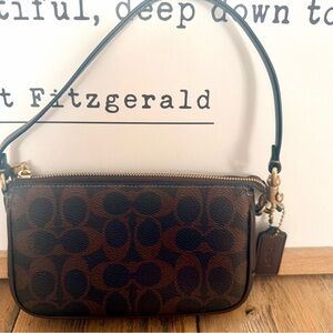 Coach Brown Signature Mini Bag